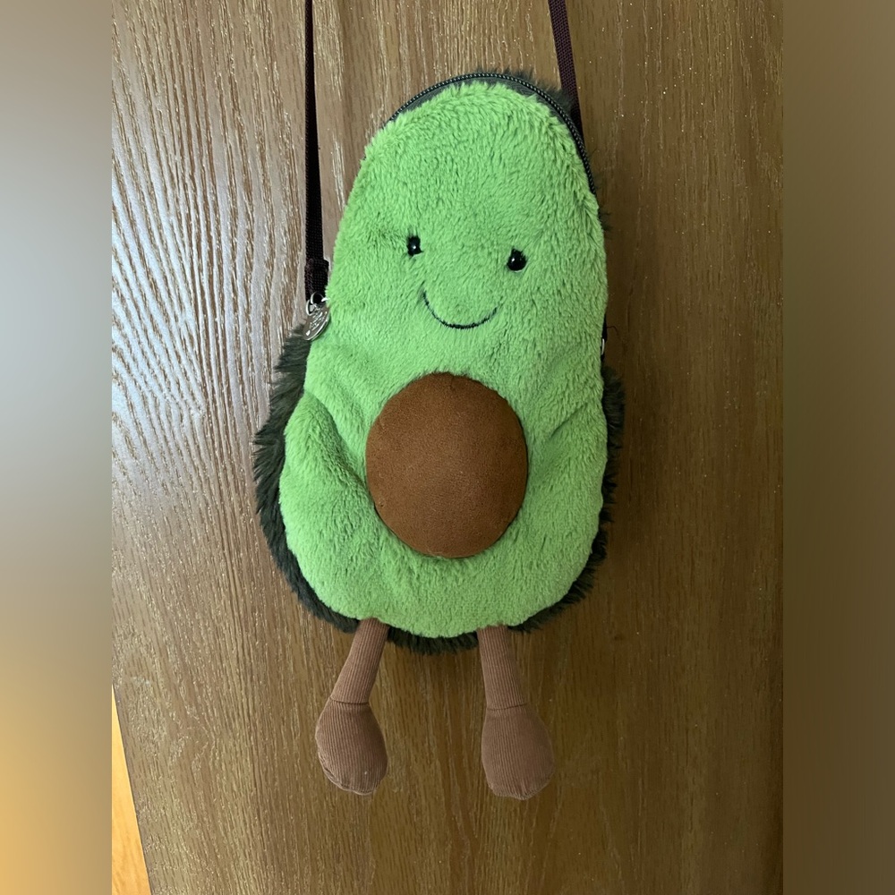 JELLYCAT avocado bag